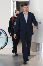 EVAN RACHEL WOOD Arrives at LAX Airport in Los Angeles 05/30/2023
