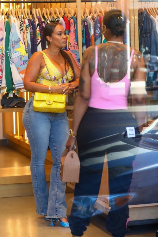 EVELYN LOZADA, JACKIE CHRISTIE and JENNIFER WILLIAMS Out Shopping in Los Angeles 06/29/2023