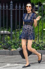 FAMKE JANSSEN Out and About in New York 06/05/2023