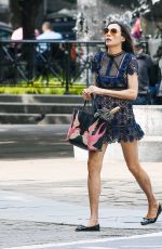 FAMKE JANSSEN Out and About in New York 06/05/2023