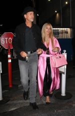 FAYE RESNICK Arrives at Paris Hilton Concert in Los Angeles 06/07/2023
