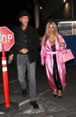 FAYE RESNICK Arrives at Paris Hilton Concert in Los Angeles 06/07/2023