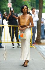 GABRIELLE UNION Arrives at The View Studios in New York 06/14/2023