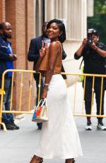 GABRIELLE UNION Arrives at The View Studios in New York 06/14/2023