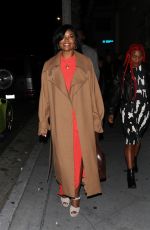 GABRIELLE UNION Leaves Fleur Room Lounge in West Hollywood 06/11/2023