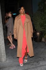GABRIELLE UNION Leaves Fleur Room Lounge in West Hollywood 06/11/2023