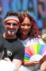 GARCELLE BEAUVAIS at 2023 WeHo Pride Parade in West Hollywood 06/04/2023