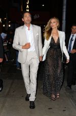 GEORGINA CHAPMAN and Adrien Brody Leaves Asteroid City Premiere Afterparty in New York 06/13/2023