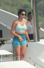 GEORGINA RODRIGUEZ and Cristiano Ronaldo at a Yacht in Sardinia 06/28/2023