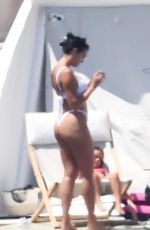 GEORGINA RODRIGUEZ in Bikini at a Yacht with Friends in Sardinia 06/24/2023