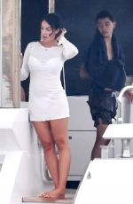 GEORGINA RODRIGUEZ in Bikini at a Yacht with Friends in Sardinia 06/24/2023