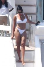 GEORGINA RODRIGUEZ in Bikini at a Yacht with Friends in Sardinia 06/24/2023