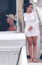 GEORGINA RODRIGUEZ in Bikini at a Yacht with Friends in Sardinia 06/24/2023