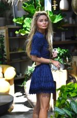 GIA SKOVA Out Shopping on Montana Avenue in Los Angeles 06/28/2023