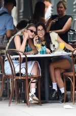 GIGI HADID Out with Friend in New York 06/25/2023