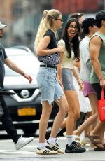 GIGI HADID Out with Friend in New York 06/25/2023