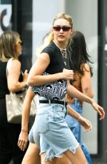GIGI HADID Out with Friend in New York 06/25/2023