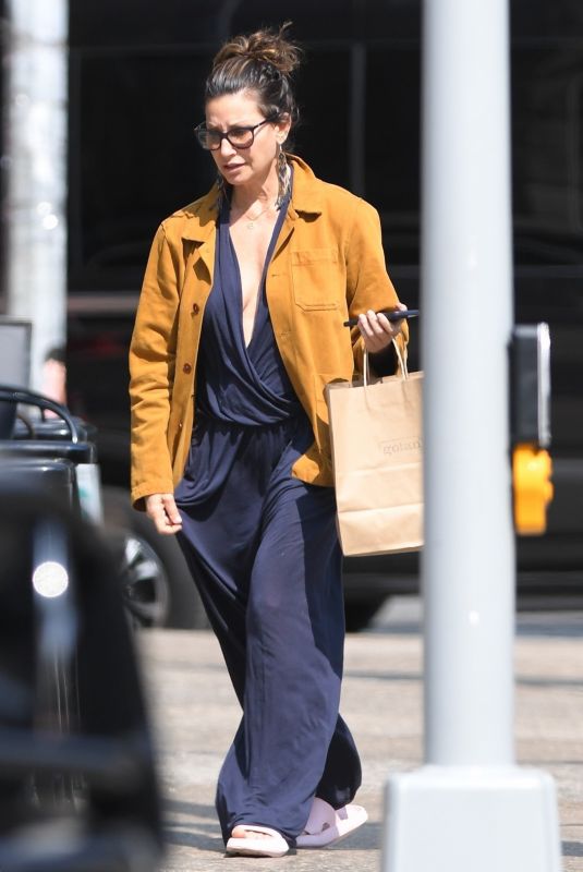 GINA GERSHON Out and About in New York 06/19/2023