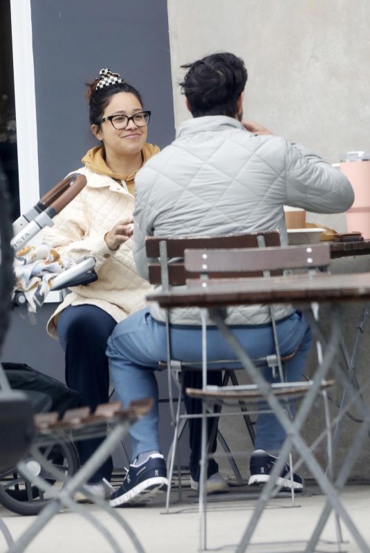 GINA RODRIGUEZ Out for Lunch with Her Family in Los Angeles 06/16/2023