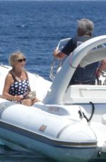 GOLDIE HAWN and Kurt Russell Arrives on Skiathos 06/22/2023