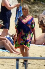 GOLDIE HAWN on acation at Skiathos Island in Greece 06/14/2023