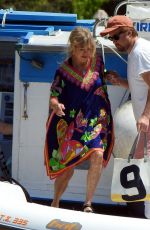 GOLDIE HAWN on acation at Skiathos Island in Greece 06/14/2023