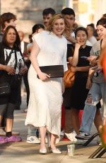 GRETA GERWIG Arrives at Asteroid City Premiere in New York 06/13/2023