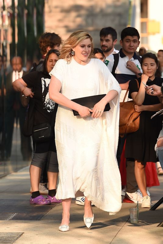 GRETA GERWIG Arrives at Asteroid City Premiere in New York 06/13/2023
