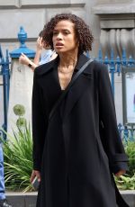GUGU MBATHA-RAW on the Set of Surface in London 06/17/2023