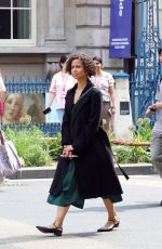 GUGU MBATHA-RAW on the Set of Surface in London 06/17/2023