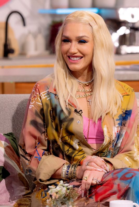 GWEN STEFANI at Lorraine TV Show in London 06/20/2023