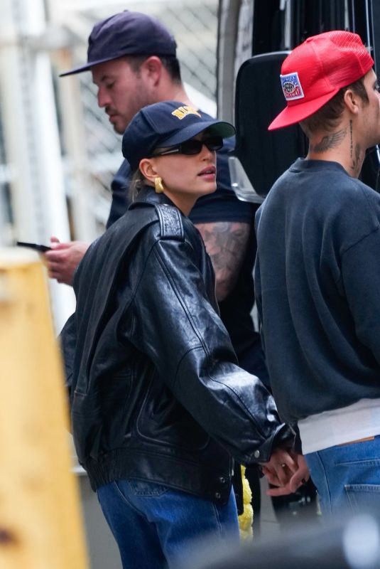 HAILEY and Justin BIBER Out and About in New York 06/21/2023