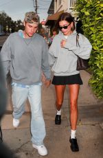 HAILEY and Justin BIEBER Out for Dinner at Giorgio Baldi in Santa Monica 06/29/2023