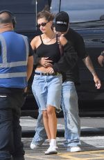 HAILEY and Justin BIEBER Take a Helicopter Ride in New York 06/18/2023
