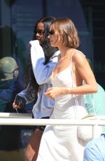 HAILEY BIEBER and JUSTINE SKYE Out for Coffee in West Hollywood 06/22/2023