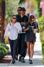 HAILEY BIEBER and LORI HARVEY Arrives at Great White in Los Angeles 06/13/2023