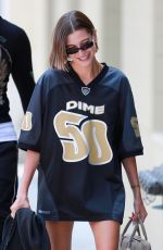 HAILEY BIEBER and LORI HARVEY Arrives at Great White in Los Angeles 06/13/2023