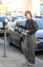 HAILEY BIEBER Out for Dinner at a Sushi Bar in Los Angeles 06/21/2023