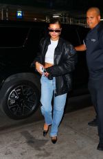 HAILEY BIEBER Out for Dinner at Emilio