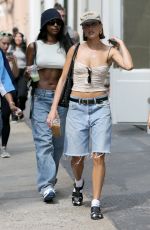 HAILEY BIEBR Leaves Audemars Piguet in New York 06/17/2023