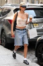 HAILEY BIEBR Leaves Audemars Piguet in New York 06/17/2023