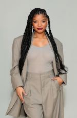 HALLE BAILEY art Ami Alexandre Mattiussi Menswear Spring/summer 2024 Show at Paris Fashion Week 06/22/2023