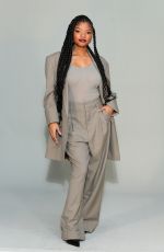 HALLE BAILEY art Ami Alexandre Mattiussi Menswear Spring/summer 2024 Show at Paris Fashion Week 06/22/2023