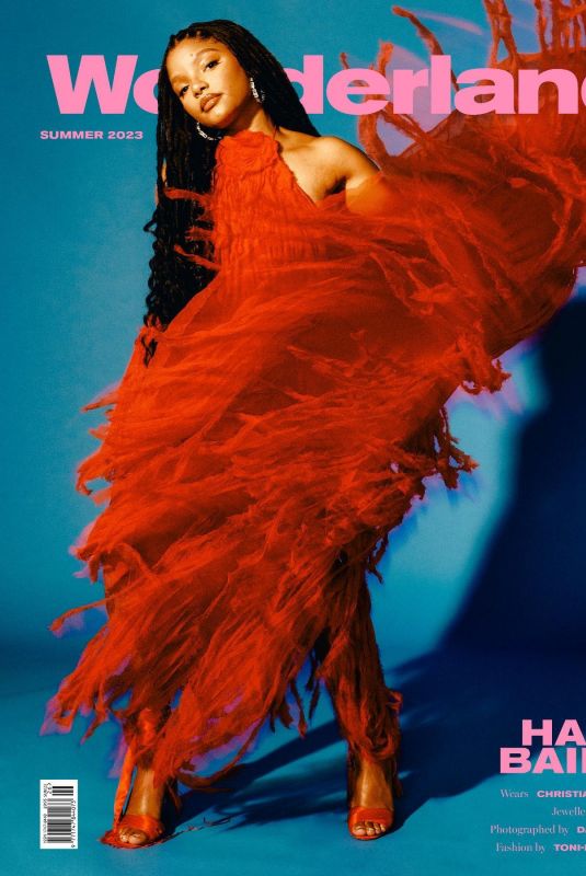 HALLE BAILEY on the Cover of Wonderland Magazine, June 2023