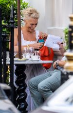 HANNAH WADDINGHAM Out for Lunch with Friends in London 06/21/2023