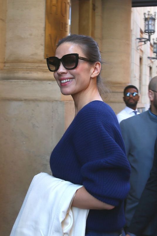 HAYLEY ATWELL Arrives at Her Hotel in Rome 06/16/2023