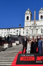 HAYLEY ATWELL at Mission Impossible: Dead Reckoning Part 1 Premiere in Rome 06/19/2023
