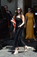 HAYLEY ATWELL Leaves Her Hotel in Rome 06/18/2023
