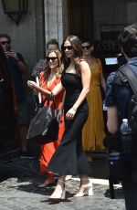 HAYLEY ATWELL Leaves Her Hotel in Rome 06/18/2023