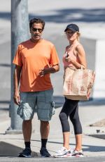 HAYLEY ROBERTS Out with a Friend at Calabasas Commons Mall 06/22/2023